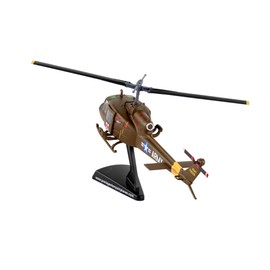 Daron Worldwide Trading Postage Stamp UH-1 Huey MEDEVAC US Army Vehicle (1/87 Scale)