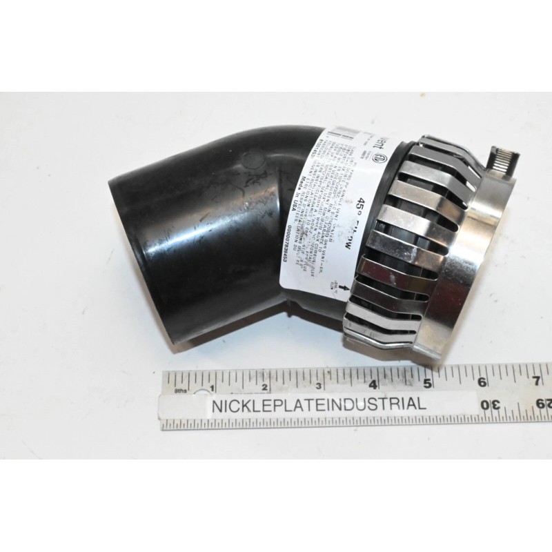 DuraVent PolyPro 3PPS-E45BC 3" Single Wall Elbow 45 Degree with