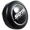 SOTA Offroad Wheels Center Cap Flat Black Shorty (1 Cap)