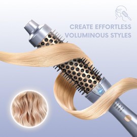 1.5" Ionic Temperature Control Styling Brush - Powder Blue
