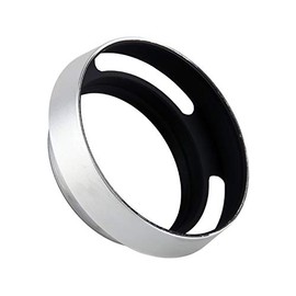 Slotted Lens Hood 77 mm Metal Universal Silver 77 mm
