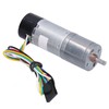DC Geared Motor with Encoder Speed Measuring Signal Feedback Smart