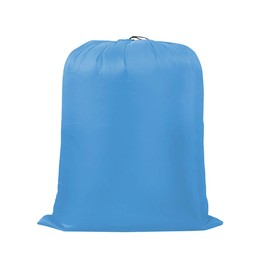 IWEIK Multipurpose Extra Large Heavy Duty Waterproof Laundry Bag Storage Bag (43"x55", Blue)