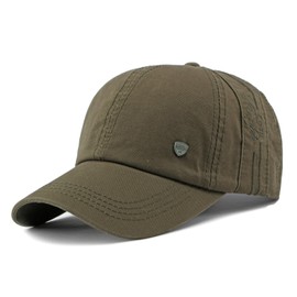 YAMEE Baseball Cap Men's Retro Baseball Cap Women's Exquisite Embroidery Lightweight Baseball Caps for Men Sun Protection Peaked Caps for Men Breathable Cap Women Adjustable Sports, Army Green