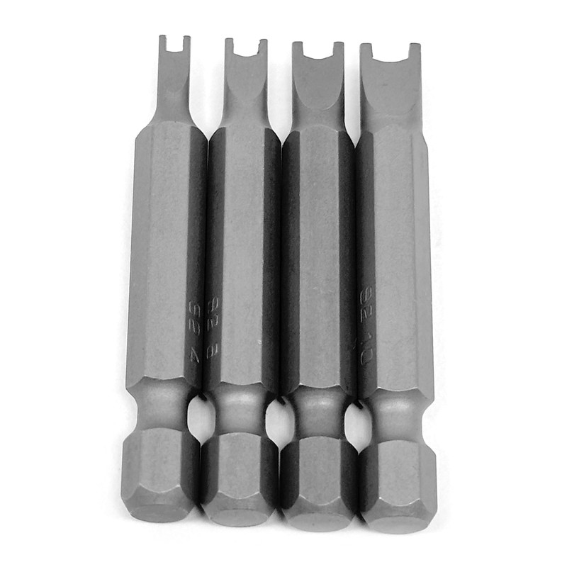OHIY Spanner Screwdriver Bits Set Including 4 Sizes #4#6#8#10, S2