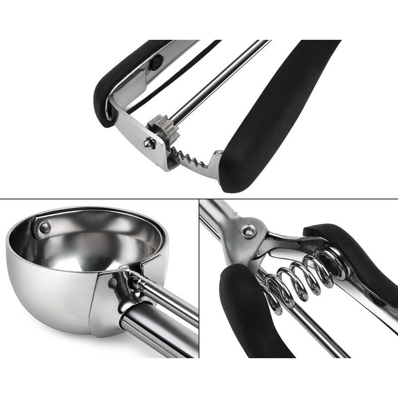 ds. distinctive style Mini Cookie Scoop #100-2 Teaspoon Scoop -