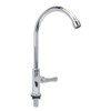 Household Kitchen Water Faucet Tap Chrome Plated Bathroom Kitchen Faucet