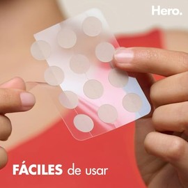 Hero Parches para Acné Mighty Patch Original, Caja con 48 Piezas para Uso de Noche. Absorben las Impurezas en 6 a 8 Horas. Fáciles de Usar y No Contie