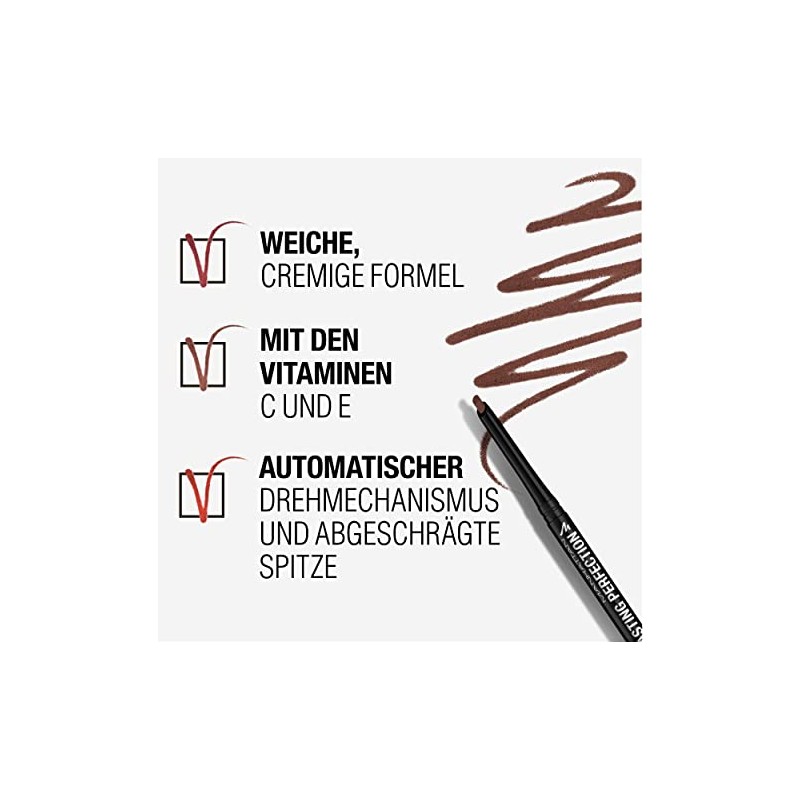 Manhattan Lasting Perfection Lip Liner Fb.94 F Penny Brown Long