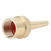 Brass Direct Fountain Nozzle Female Screw Connection Spherical Joint Adjustable