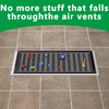 8pcs Floor Vent Mesh Covers, 4x12" Magnetic Air Vent Screen