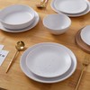 Stone Lain Lauren Stoneware, Rustic Plates and Bowls Set, Dinnerware,