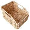 Alipis Versatile Storage Basket Woven Desktop Organizer for Kitchen Office