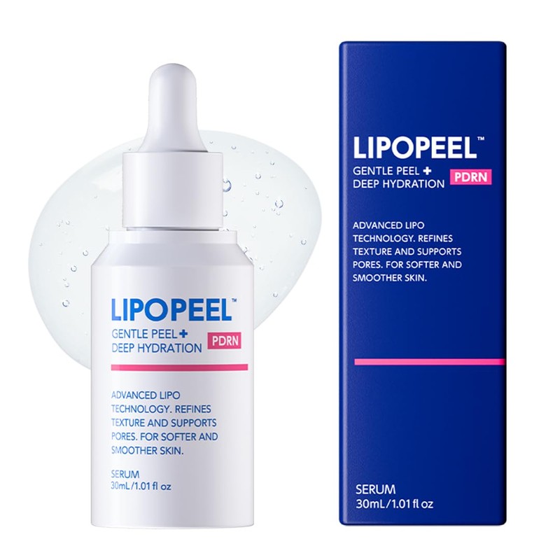 LIPOPEEL Lipo Peel Serum, PDRN 1.0 fl oz (30 ml),