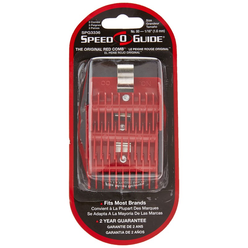 Speed-O-Guide SP-SPG3336 Size 00 Comb, 3 Count