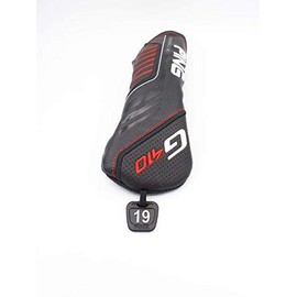 PING G410 3 Hybrid Headcover 19° Tag Black White and Red