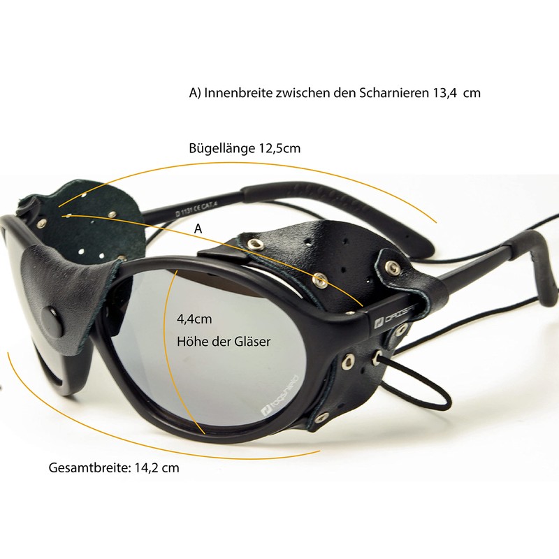 Daisan Everest Glacier Goggles Mountaineering Goggles Protection Factor 4