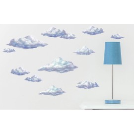 Sky Cloud Wall Decals ~ Beautiful Cloud Wall Stickers Room Decor Appliques'