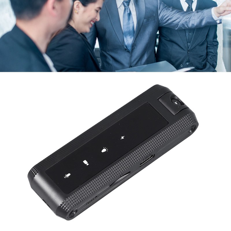 Voice Recorder Multifunction HD 1080P Clear Sound 180 Degree Rotating