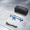 KAPVOE Cycling Glasses, Self-tinting for Men and Women, Photochromic Cycling