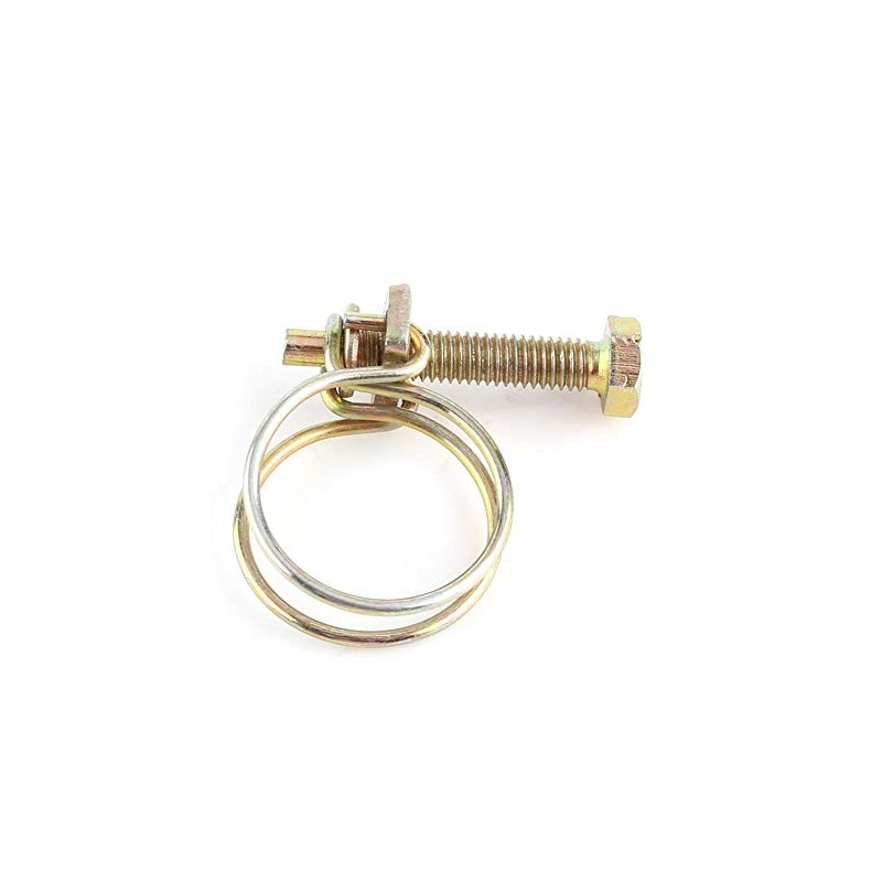10pcs Double Wire Hose Clips Adjustable Double Wire Water Hose