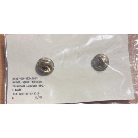 US Army Genuine Issued Aviation Aircraft Crewman Badges Subdued Finish