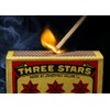 Three Stars Swedish Safety Matches - 100 Pack