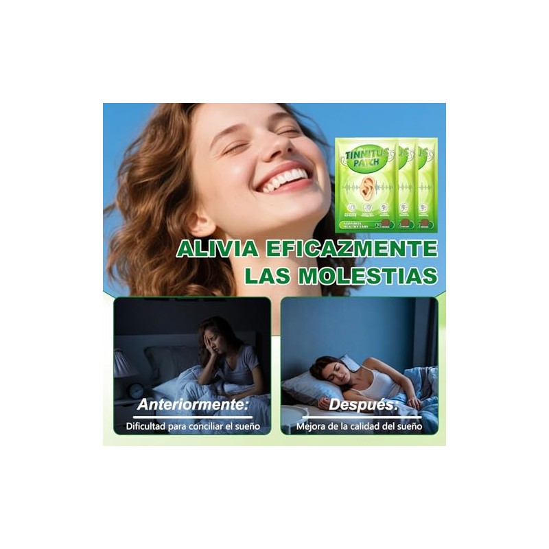 3PCS Parche Para Alivio Del Tinnitus Hierbas，Fórmula De Extracto De
