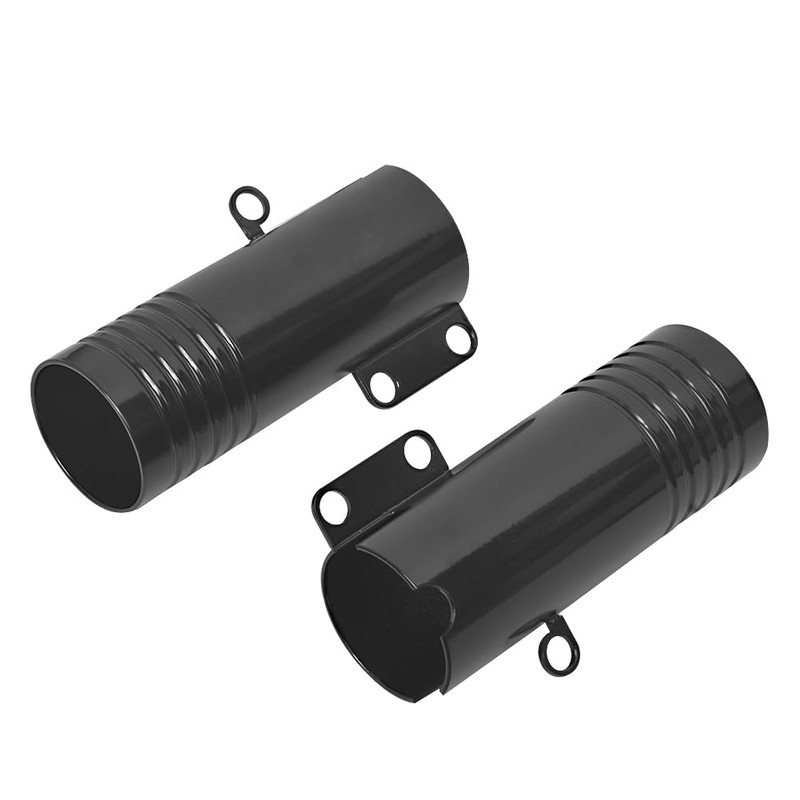 HIYOYO Motorcycle Front Lower Fork Tube Covers Set Fit for
