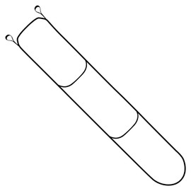 3 Step Hunting Climbing Aider, Portable Tree Steps Climbing Stick and Boat Webbing Rope Ladder Lightweight Hunting Rope Ladder Gear for Hunting Safety Outdoor (Black)