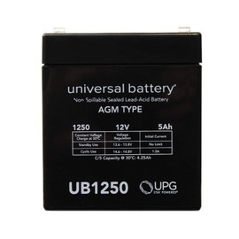 UPG 12V 5AH Trailer Break Away Kit Battery
