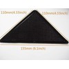 Generic Anti Slip Carpet Pads Triangle Double Sided Strong Adhesive
