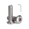 M5 x 12mm (25 Pack) Metric Flat Head Hex Socket