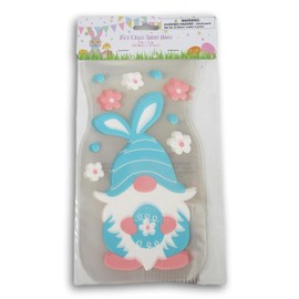 Easter Cello Loot Treat Bags - 15 Count - 9 x 5 Inches (Gnome)