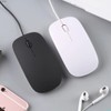Usb Wired Mouse, Ultra-Slim USB Wire Mouse, 1600 DPI 2.4