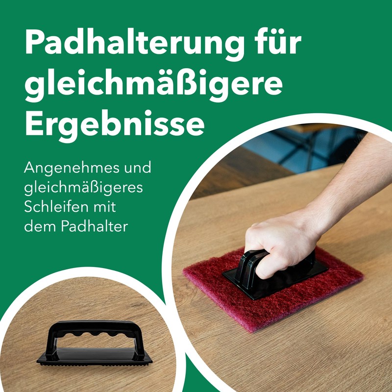 BISATEX® Sanding Fleece + Holder Set of 5 Different Grits