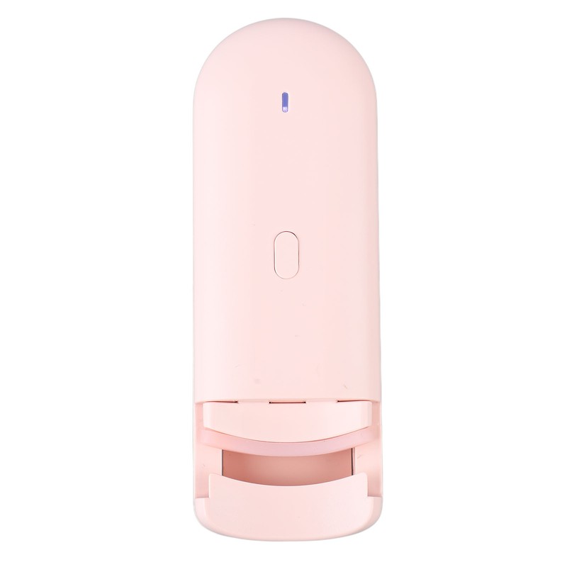 Heated Eyelash Curler Pink Portable Electric Long Lasting Eyelash Curler