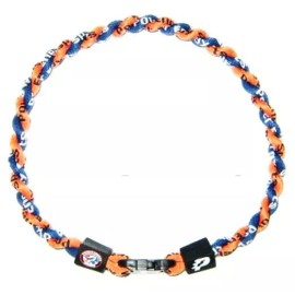Power Energy Sports Boys Girls Kids T-Ball Tee-Ball Baseball Tornado Necklace Orange Royal Blue 16"