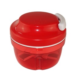 Tupperware Turbo Chef Speedy Boy Onion Cutter Red 10124