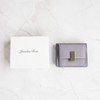 Jewelnarrows No.15141 Women's Trifold Wallet, Genuine Leather, Mini Wallet, Compact,