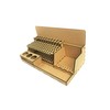 HobbyHold Wooden Organiser: 97 Slot Tool/Brush Holder for Model Making,