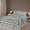 ZOYER Flannel Sheets Queen Size Set - Soft & Comfy