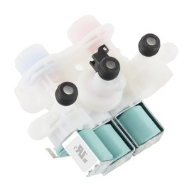 Whirlpool W11220230 Genuine OEM Washer Water Inlet Valve Assembly Replacement Part - Replaces W10632527, W10758829, W10853296, and W11096268