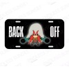 Amel Yosemite Sam Backoff Shotgun Gun Cartoon Funny License Plate