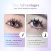 NAGARAKU Premade Wings Eyelash Extensions Air Series Comic Style Manga