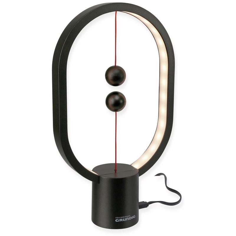 Grundig Table Lamp Black Metal
