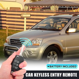 X AUTOHAUX 433MHz OSLOKA-910T Replacement Keyless Entry Remote Key Fob for Kia Sorento 2015 2016 2017 2018 2019 2020 95430-C5101