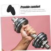 BESPORTBLE 3pairs Portable Fitness Grip Pads Comfortable Half Finger for