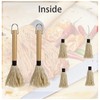 Cotton Fiber Replaceable Barbecue mop Brush Set, 2 Brushes and