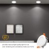 BIRRAY 3 Inch LED Recessed Lighting, 5W(40W Halogen Equivalent) Dimmable
